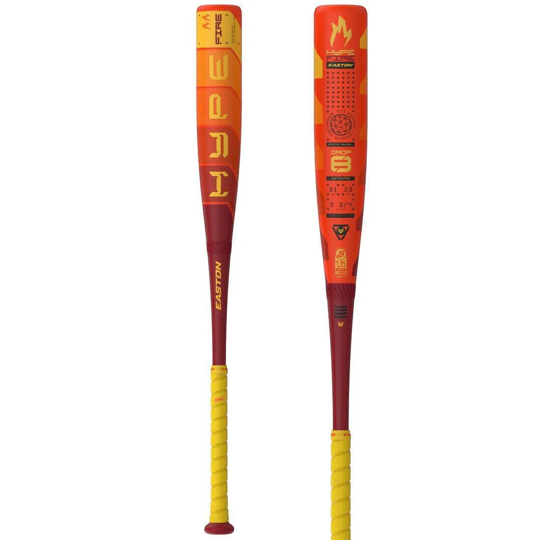 2025 Easton Hype Fire 2 3/4" USSSA Baseball Bat: -10, -8, -5 - Image 5
